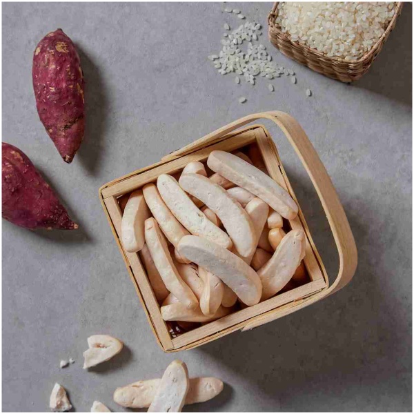 [No Brand] Rice Snack 55g (Sweet Potato) / [노브랜드] 쌀과자 자색고구마