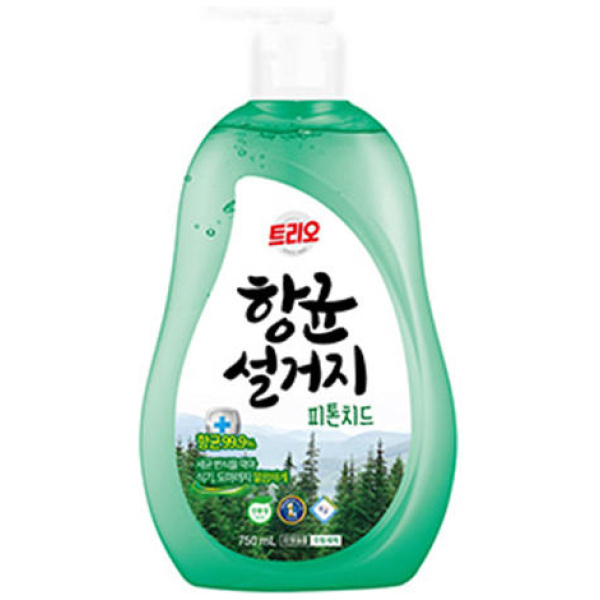 Aekyung Trio Antibacterial Dishwashing Detergent Phytoncide 750ml