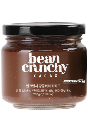 Bean Crunchy Peanut Butter Cacao 200g