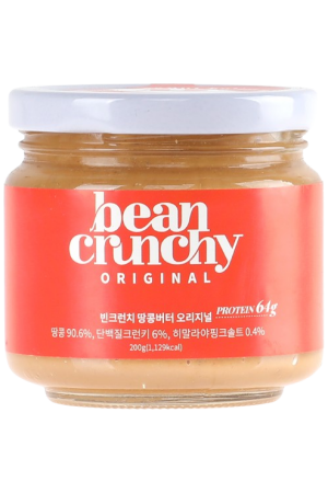 Bean Crunchy Peanut Butter Original 200g
