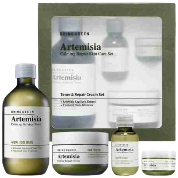 Bring Green Artemisia Calming Repair Skin Care Set