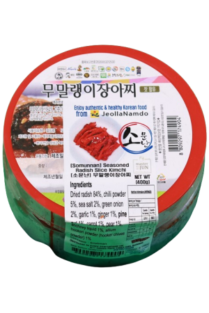 Bukha Seasoned Dried Radish Slice Kimchi 400g