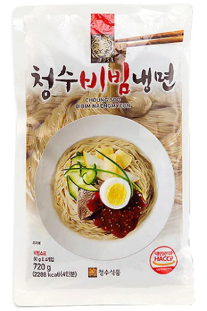 Choungsoo Spicy Cold Noodles Bibim Naengmyun Korean 720g