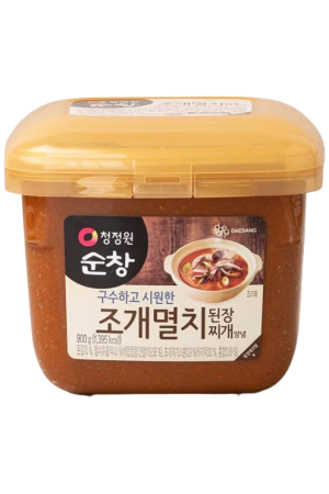 Chungjungone Clam And Anchovy Soybean Paste Doenjang Stew Sauce 900g