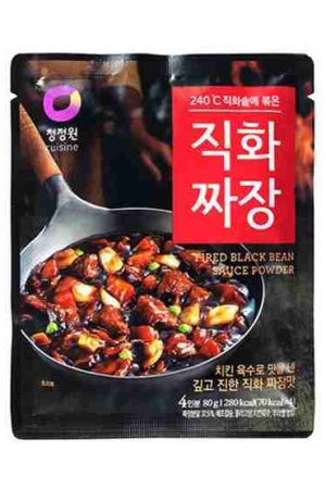 Chungjungone Fired Black Bean Sauce Powder 80g