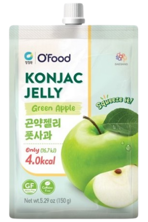 Chungjungone O Food Konjac Jelly Green Apple 150g