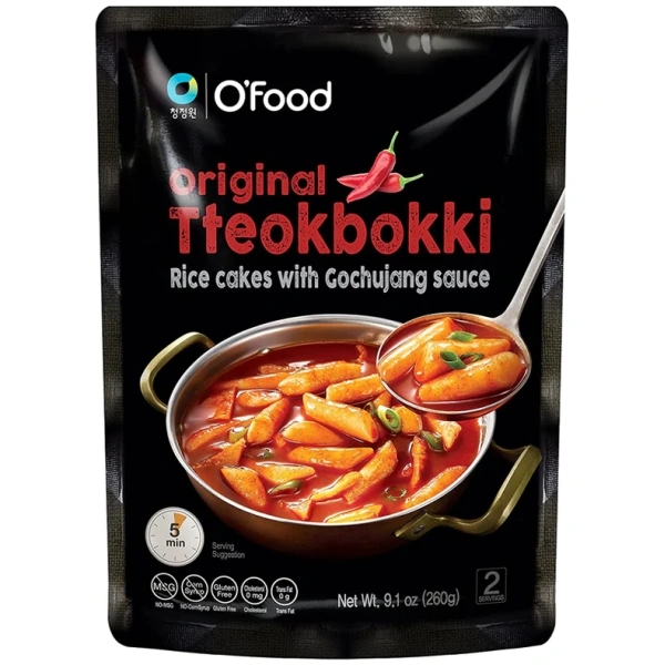 Chungjungone O Food Original Tteokbokki 260g