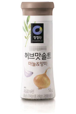 Chungjungone Solar Salt With Herb Garlic Onion Flavour 52g