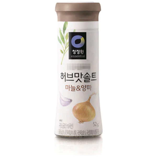 Chungjungone Solar Salt With Herb Garlic Onion Flavour 52g