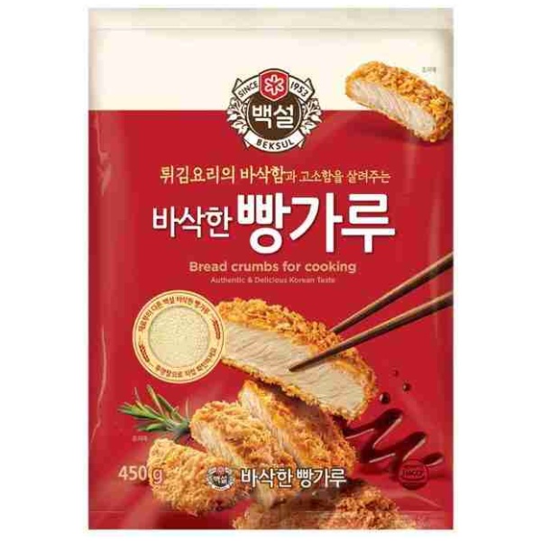 Cj Beksul Bread Crumbs For Cooking 450g