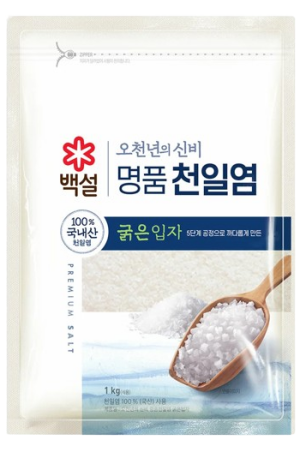 Cj Cheiljedang Beksul Premium Sea Salt Coarse Grain 1kg