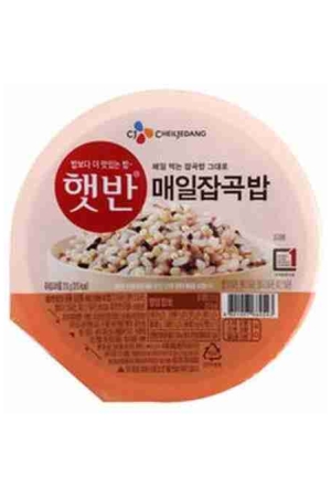 Cj Hetbahn Cooked Rice Mixed Grain 210g