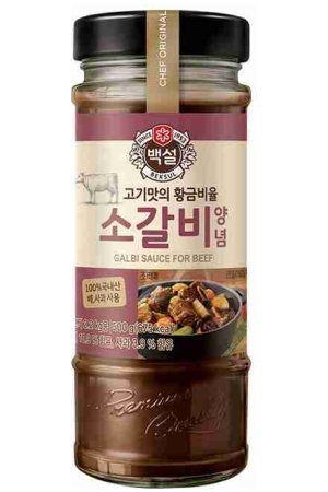 Cj Korean Bbq Beef Ribs Sauce 500g