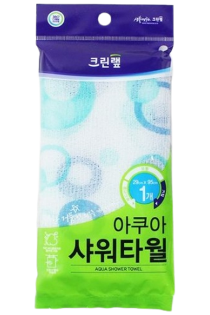 Cleanwrap Aqua Shower Towel