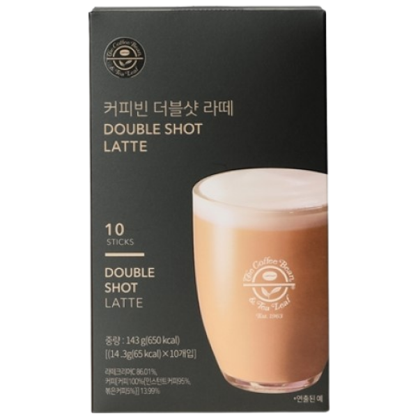 Coffee Bean Double Shot Latte 143g