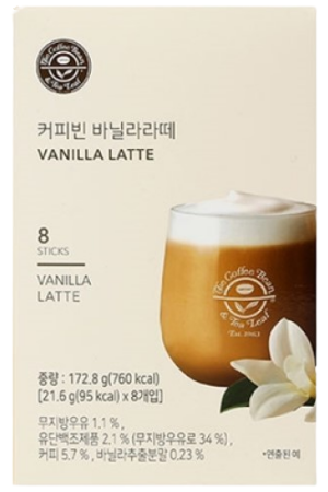 Coffee Bean Vanilla Latte 172 8g