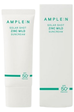 Coreana Amplen Solar Shot Zinc Mild Suncream