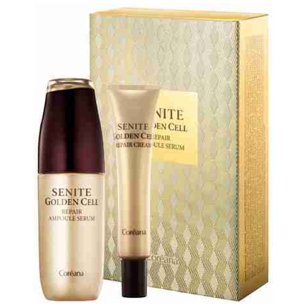 Coreana Senite Golden Cell Repair Ampoule Serum Set