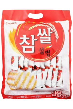 Crown Chamssal Seolbyung Rice Cracker 128g 2