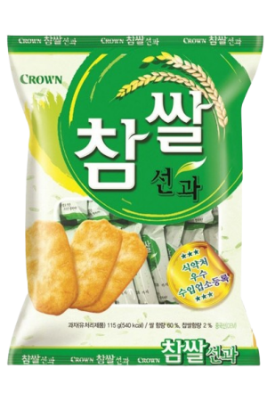 Crown Chamssal Sunkwa Rice Cracker 115g