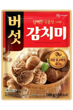 Daesang Mushroom Seasoning Gamchimi 500g