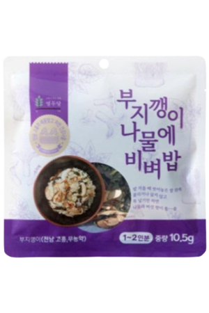 Damwoo Dried Treacle Mustard For Bibimbap