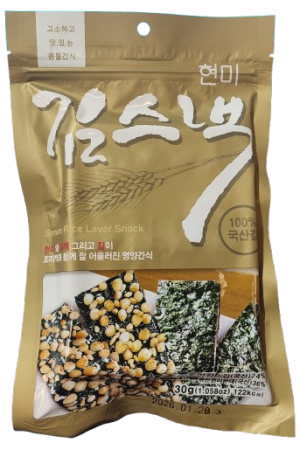 Donghyun Almond Laver Snack 30g 2