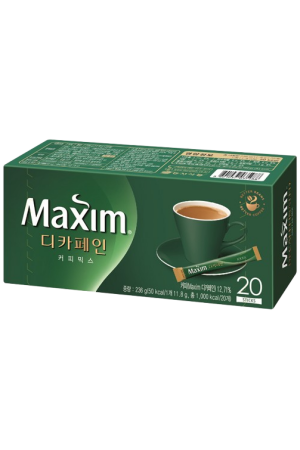 Dongsuh Maxim Decaffeinated Coffee Mix 118g20pk