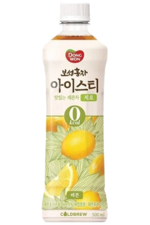 Dongwon Boseong Black Tea Iced Tea Lemon Zero 500ml