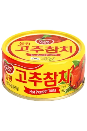 Dongwon Tuna With Hot Chilli Sauce Hot Pepper Tuna 150g