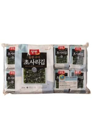 Dongwon Yangban Stone Grilled Early Harvest Laver 4g 16pk