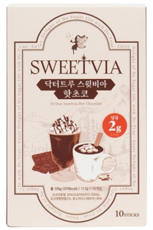 Dr True Sweetvia Hot Chocolate 135g
