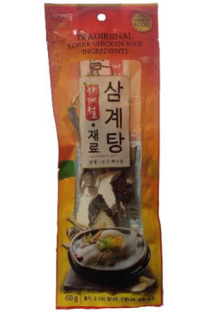 Dusung Farm Traditional Korean Chicken Soup Ingredients 60g