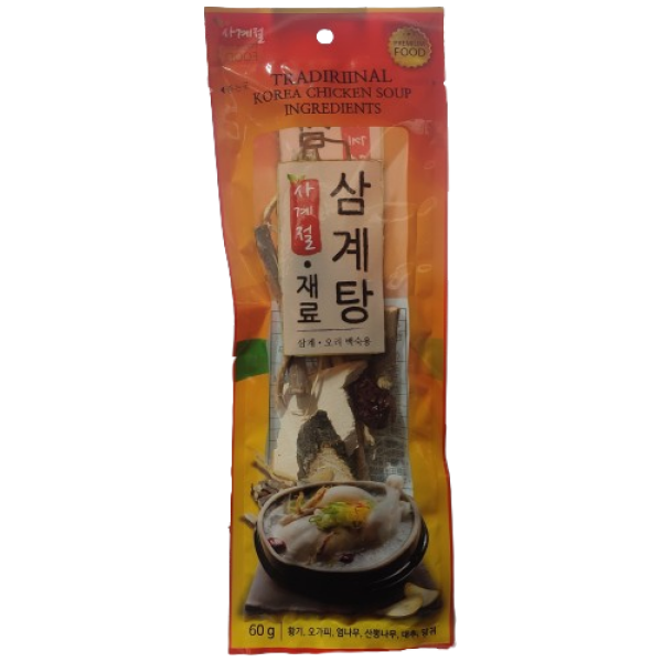Dusung Farm Traditional Korean Chicken Soup Ingredients 60g