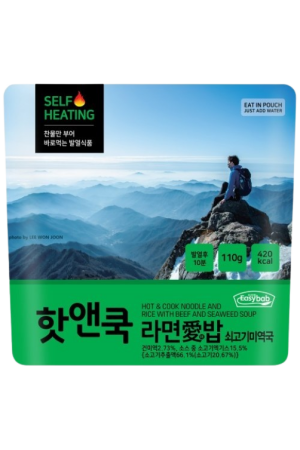 Easybab Hot Cook Noodle And Rice With Beef And Seaweed Soup 110g