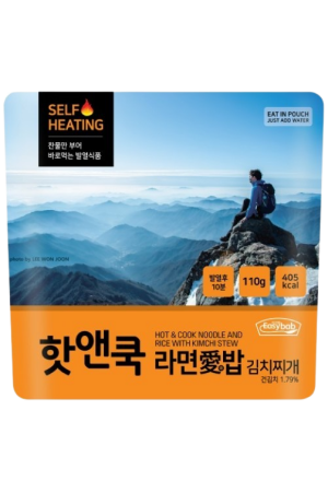 Easybab Hot Cook Noodle And Rice With Kimchi Stew 110g