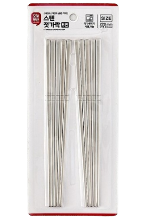 Good Today Stainless Steel Chopsticks 5pk