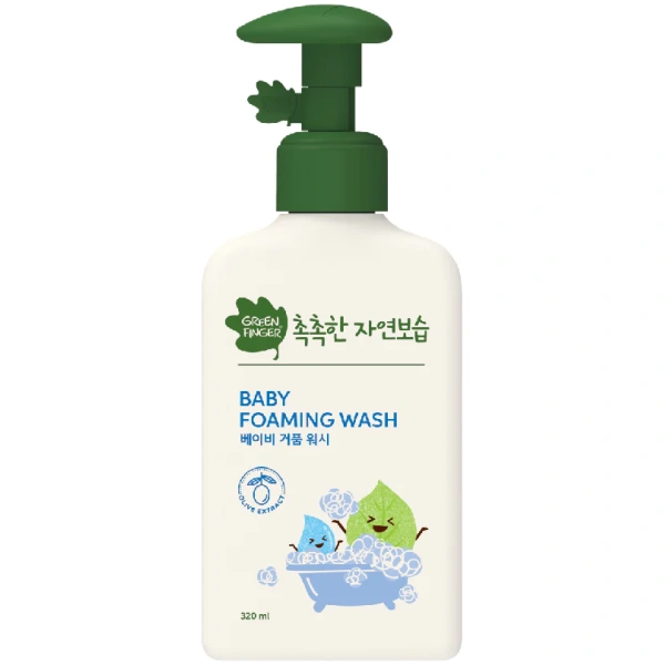 Green Finger Greenfinger Chokchok Natural Moisturizing Baby Foaming Wash 320ml