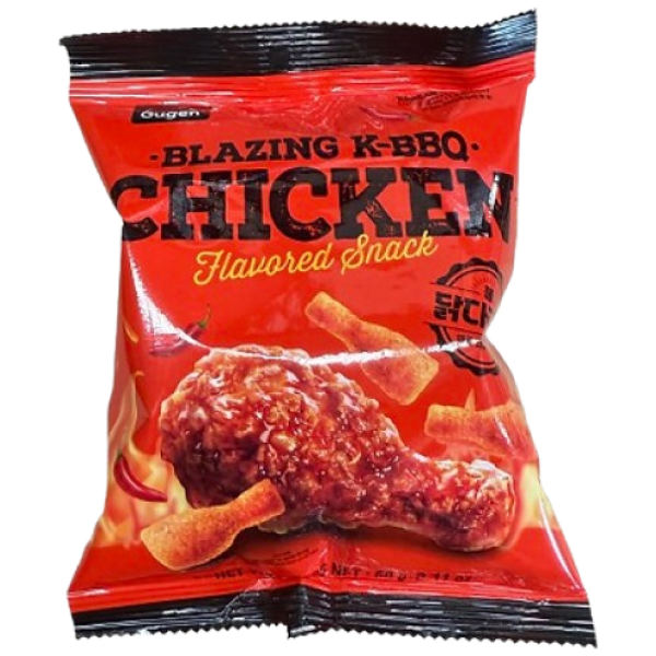 Gugen Blazing K Bbq Chicken Flavoured Snack 60g