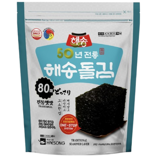 Haesong Traditional Seasoned Laver