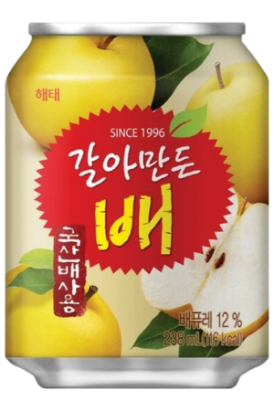 Haitai Crushed Pear Juice 해태 갈아만든 배 238ml