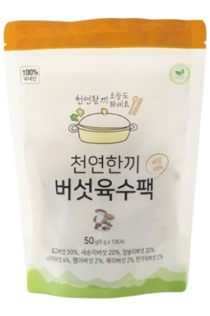 Hansaengwon Natural Meal Mushroom Broth Pack 50g