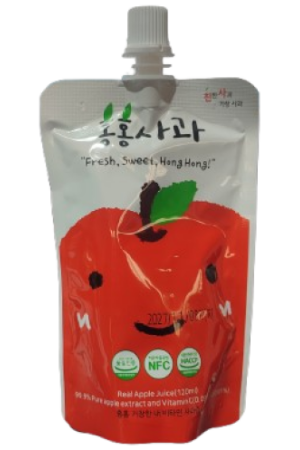 Honghong Apple Juice 120ml