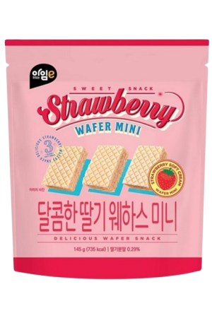 I Am E Sweet Strawberry Wafer Mini 145g