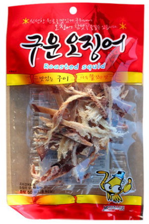 Jinju Food Roasted Dried Squid 50g