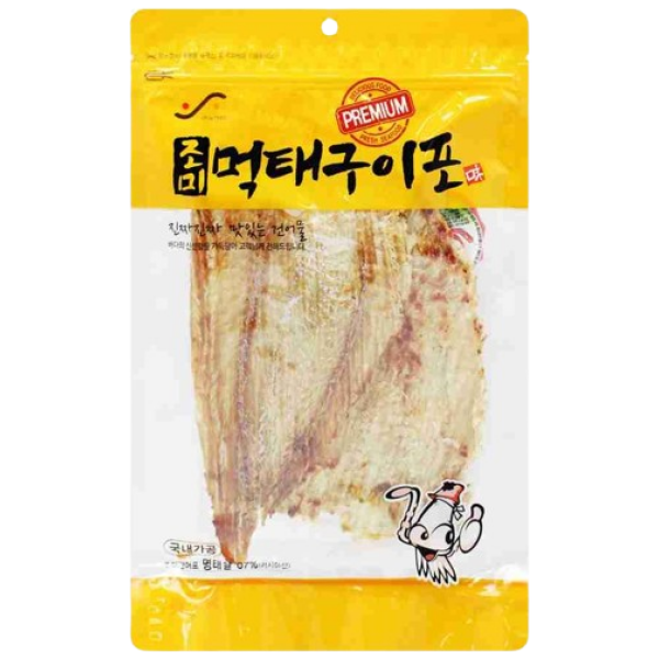 Jinju Food Seasoned Grilled Dried Pollack 100g