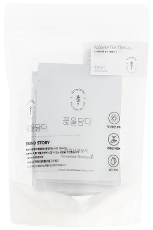Kkokdam Butterfly Flower Tea Bag Sampler Kit 05g6pk 꽃을담다 나비티백 샘플러 05g6pk