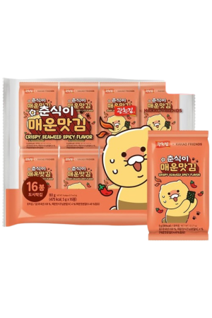 Kwangcheonkim Crispy Seaweed Spicy Flavour 80g