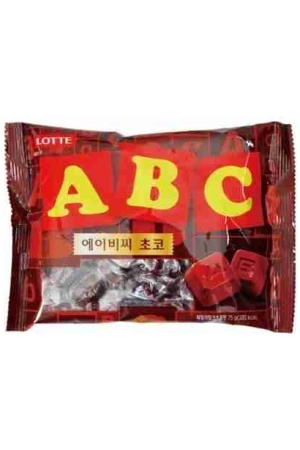 Lotte Abc Chocolate 72g