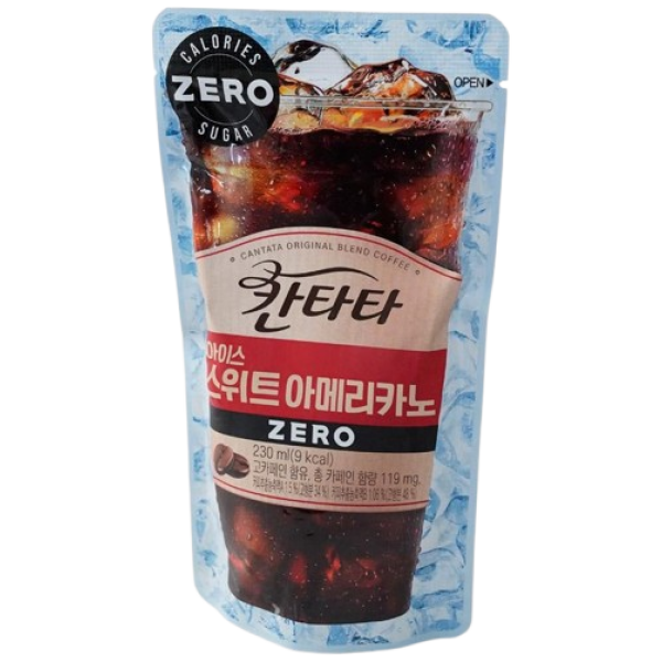 Lotte Cantata Ice Sweet Americano Zero 230ml